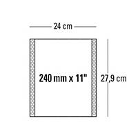 Moduli continui 240 mm x 11   a 1 copia 60 g/mq bianco - conf. 2000