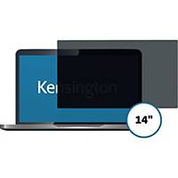 Laptop skærmfilter Kensington Privacy 626462, 14 , 16:9, aftageligt