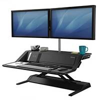FELLOWES LOTUS DX SIT-STAND W/STAT BLK