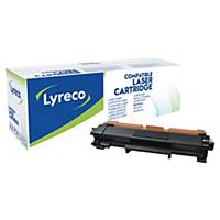 Lyreco kompatibler Lasertoner Brother TN2410, schwarz