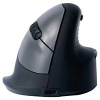 Mouse ergonomico R-Go Tools, wireless, nero/argento