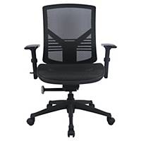 Synchron Management Chair With Armrests Black