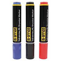 Bi-Office InkString Dry Erase Marker Asst - Pack Of 3
