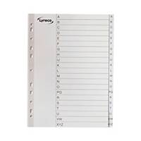 Lyreco A4 Printed Dividers Index A-Z