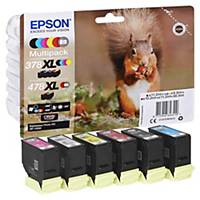 /Cartuccia inkjet Multipack Epson C13T379D4010 nero +colori