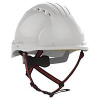 JSP EVO5 Safety Helmet Dual-Switch Micro-Peak White
