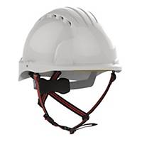 JSP EVO5 Safety Helmet Dual-Switch Micro-Peak White