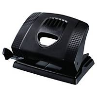 Maped Essentials Green Hole Punch 2-Hole H/Duty Black