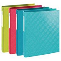 Exacompta 1928 A4 Ring Binder, 4 Rings, 40mm Spine, Assorted Colours - Pack 4