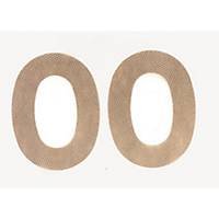 Pads absorbant sueur pour coussins d oreille 3M™ Peltor HY100, blanc, 100 pièces