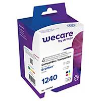 WeCare Compatible Brother LC1240K Black & Tri-Colour Ink Cartridge