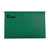 Godex Suspension File F4 Green - Box of 25