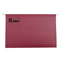 Godex Suspension File F4 Red - Box of 25