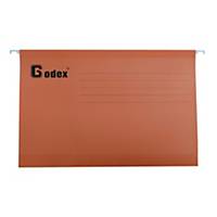 Godex Suspension File F4 Orange - Box of 25