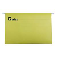 Godex Suspension File F4 Yellow - Box of 25