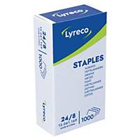 Lyreco Staples No. 24/8 - Pack Of 1000