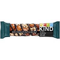 Be-Kind dark chocolate bar, nuts and sea salt, box of 12 bars