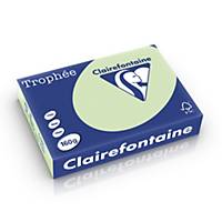Clairefontaine Trophee 1107 jade A4 paper, 160 gsm, per ream of 250 sheets