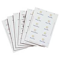 DURABLE 1455 BADGE MAKER INSERTS 54 X 90MM - PACK OF 200