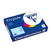 Copy paper Trophée 1798 A4, 80 g/m2, sky blue, pack of 500 sheets