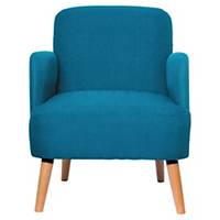 Armchair Paperflow Brooks, with armest, blue