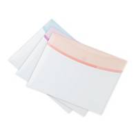 Pack de 6 bolsas de plástico Tarifold - A4 - PP - sortido pastel