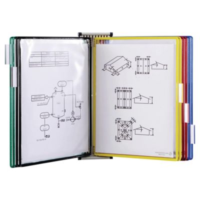 Tarifold Technic A4 10 Pocket Wall Display Unit