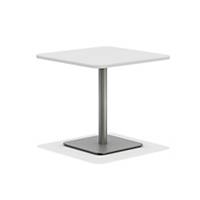 Table Smartline, 80 x 80 cm (Lxl), gris clair