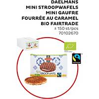 Daelmans Mini Stroopwafel Bio - 150 pieces of 8gr