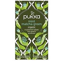 Thé vert à la menthe matcha Pukka, 20 sachets