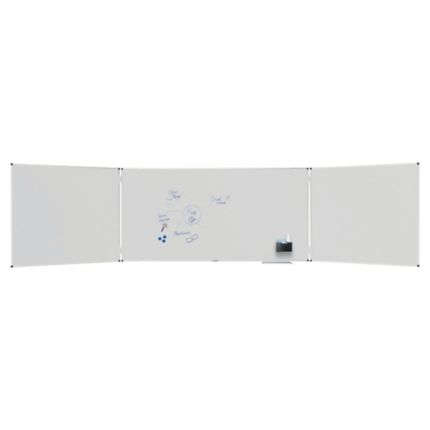 Tableau blanc magnétique et léger émaillé 100 x 75 cm