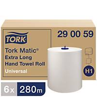 Tork Matic hand towel roll, 280 m, pack of 6