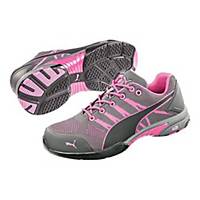 Safety Shoe Puma Celerity Knit Pink S1 HRO SRC, Grey/Pink, size 37, Pair