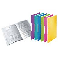 Leitz WOW Display Book 20-Pocket Asst - Pack Of 6