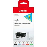 Canon PGI-9 Inkjet Cartridge Mbk/Pc/Pm/R/G