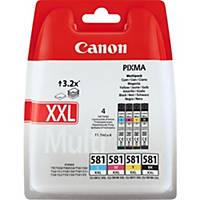 Canon CLI-581 XXL Inkjet Cartridge B/C/M/Y