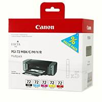 Canon PGI-72 Inkjet Cartridge Mbk/C/M/Y/R