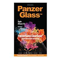 PanzerGlass silikoninen taustakuori iPhone 7/8 kirkas