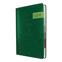 Kalendarz książkowy CRUX Combo A4, dzienny, zielony
