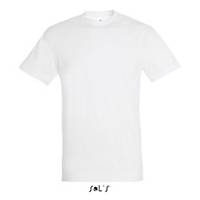 Camiseta unisex Sols Regent - blanco - talla XL