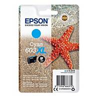 Cartucho de tinta Epson 603XL alta capacidad - C13T03A24010 - cian