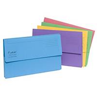 Exacompta Forever Document Wallet - Assorted Colour, Pack of 25