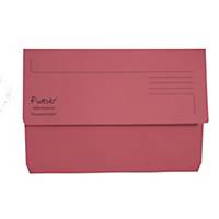 EXACOMPTA Forever Document Wallets 290gsm A4+ Pink - Pack Of 25