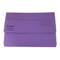 Forever Document Wallet F/Cap 290gsm, Purple