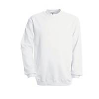 Sweatshirt round neck B&C , size M, white