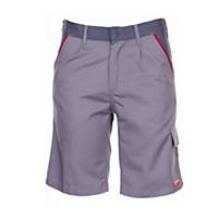 Men Shorts Planam Highline 222371, size L, zinc/schiefer/red