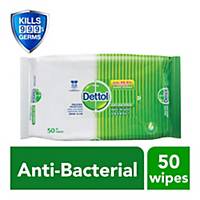 Dettol Anti Bacterial Wet Wipes - 50 sheets