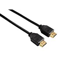 HDMI kábel Hama, vidlica – vidlica, 1,5 m, pozlátený