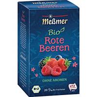 Meßmer Tee Bio Rote Beeren, 20 Beutel