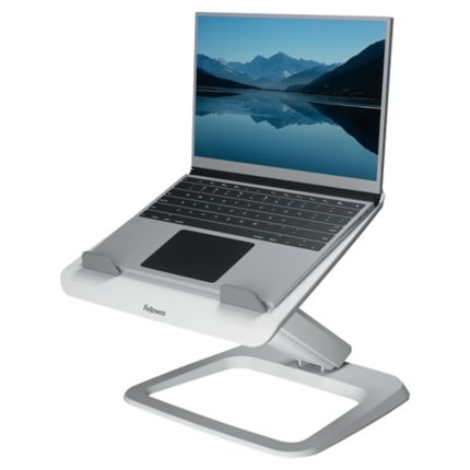 Support pour ordinateur portable Fellowes Hana™, jusqu'à 17 pouces et 4,5  kg, réglable en angle et en hauteur, orientable à 90°, ports USB à prix  avantageux